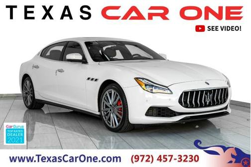 Bianco 2021 Maserati Quattroporte S Q4 AWD BLIND SPOT NAVIGATION SUNROOF LEATHER HEATED SEATS REAR CAMERA KEYLESS START