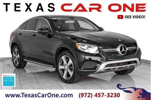 Black 2017 Mercedes-Benz GLC 300 4MATIC Coupe
