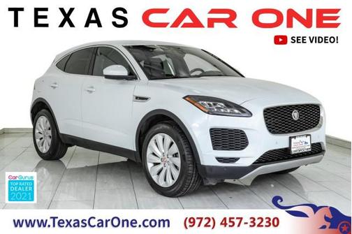 2018 Jaguar E-PACE S AWD BLIND SPOT HEADUP DISPLAY EMERGENCY BRAKING LANE KEEP ASSIST NAVIGATION LEATHER SEATS
