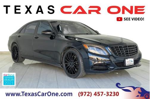 2017 Mercedes-Benz S-Class PREMIUM PKG WARMTH & COMFORT PKG NAVIGATION PANORAMA LEATHER HEA