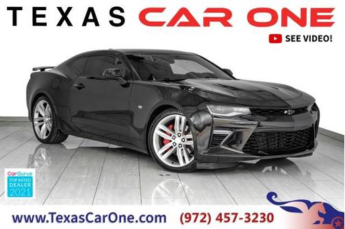 Black 2016 Chevrolet Camaro 2SS