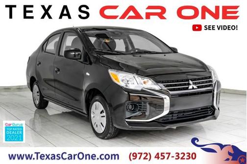 Jet Black Metallic 2024 Mitsubishi Mirage G4 SE