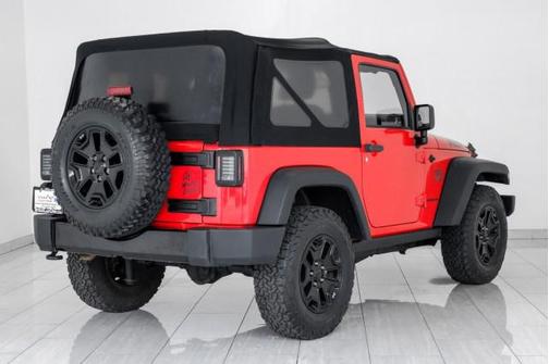 2016 Jeep Wrangler WILLYS WHEELER 4WD SOFT TOP CONVERTIBLE CRUISE CONTROL ALLOY WHE