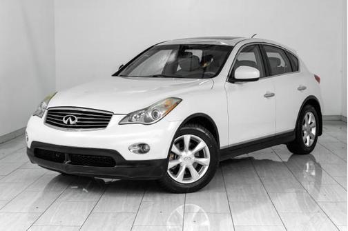 Moonlight White Pearl 2010 INFINITI EX35 JOURNEY SUNROOF LEATHER HEATED SEATS REAR CAMERA KEYLESS START B