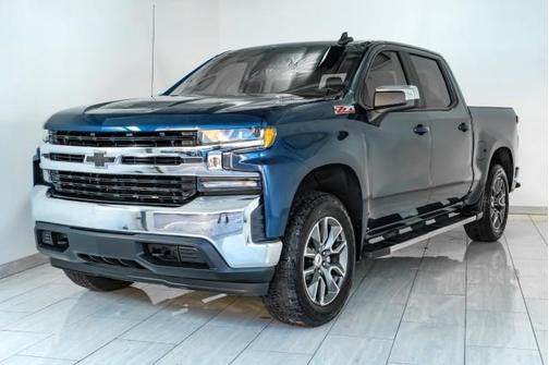 Northsky Blue Metallic 2021 Chevrolet Silverado 1500 LT