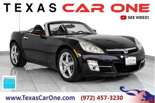 Black Onyx 2007 Saturn Sky AUTOMATIC LEATHER SEATS POWER DRIVER SEAT CRUISE CONTROL ALLOY WHEELS