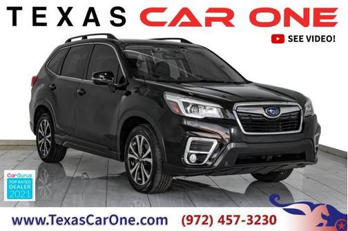 Crystal Black Silica 2019 Subaru Forester Limited