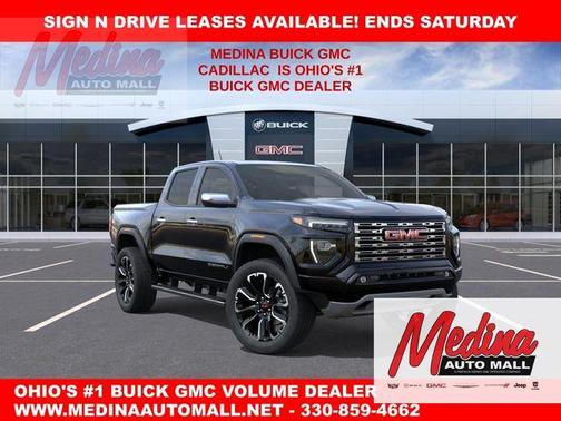 Onyx Black 2026 GMC Canyon Denali