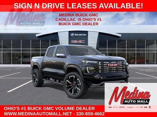 Onyx Black 2026 GMC Canyon Denali