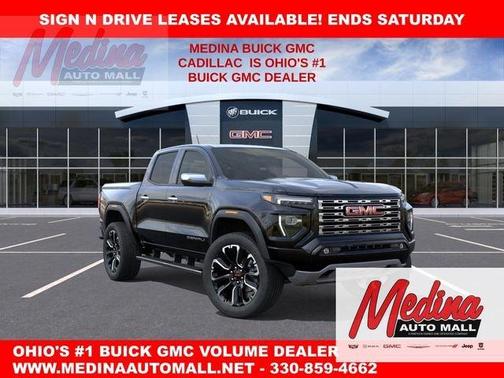 Onyx Black 2026 GMC Canyon Denali