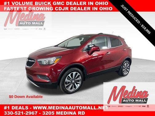 Cinnabar Metallic 2022 Buick Encore Preferred