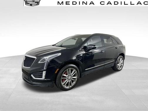 Stellar Black Metallic 2023 Cadillac XT5 Sport
