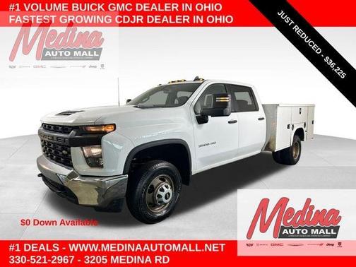 Summit White 2021 Chevrolet Silverado 3500 WT
