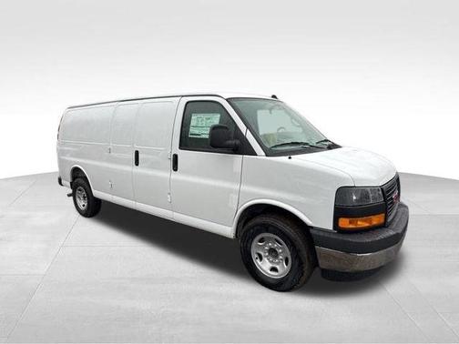 Summit White 2026 GMC Savana 3500 Work Van