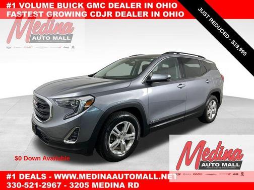 Satin Steel Metallic 2020 GMC Terrain SLE