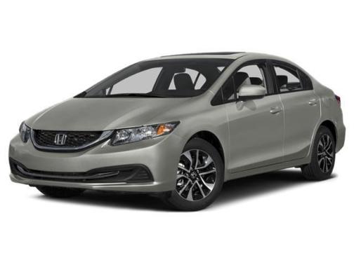 Alabaster Silver Metallic 2015 Honda Civic EX