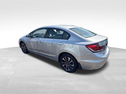 Alabaster Silver Metallic 2015 Honda Civic EX