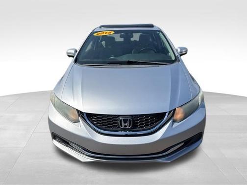 Alabaster Silver Metallic 2015 Honda Civic EX