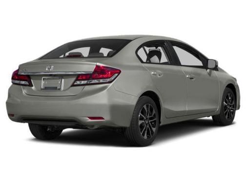 Alabaster Silver Metallic 2015 Honda Civic EX