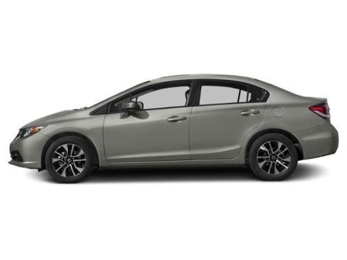Alabaster Silver Metallic 2015 Honda Civic EX