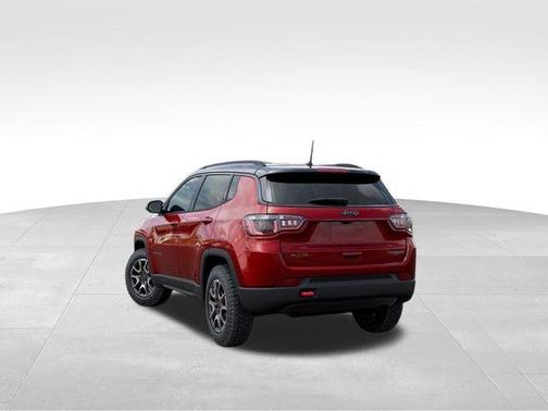 Red 2026 Jeep Compass Trailhawk