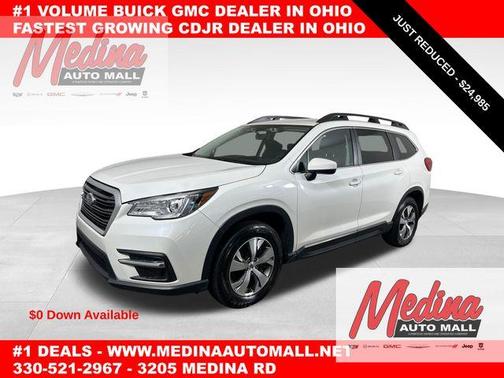 Crystal White Pearl 2022 Subaru Ascent Premium 7-Passenger