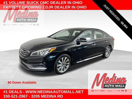 Phantom Black 2017 Hyundai SONATA Sport