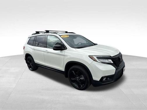 White Diamond Pearl 2019 Honda Passport Elite