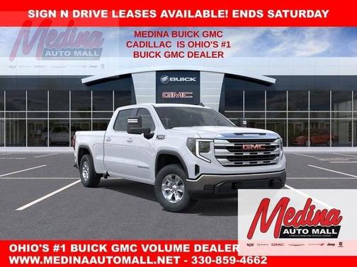 Summit White 2026 GMC Sierra 1500 SLE