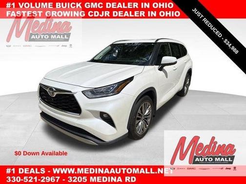 Blizzard Pearl 2020 Toyota Highlander Platinum