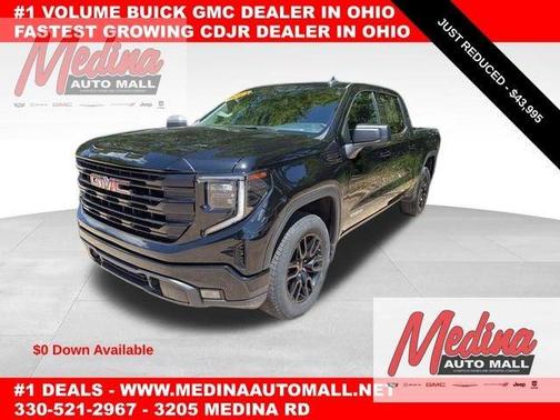 Onyx Black 2023 GMC Sierra 1500 Elevation