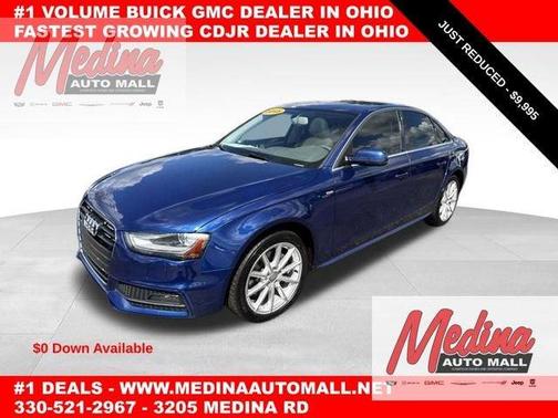 Scuba Blue Metallic 2015 Audi A4 2.0T Premium Plus