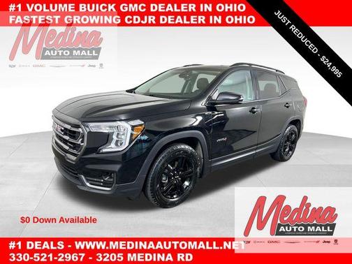Ebony Twilight Metallic 2023 GMC Terrain AT4