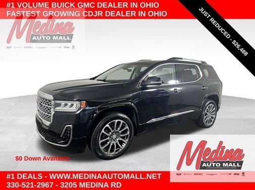 Ebony Twilight Metallic 2020 GMC Acadia Denali