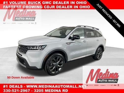 Wolf Gray 2023 Kia Sorento X-Line EX
