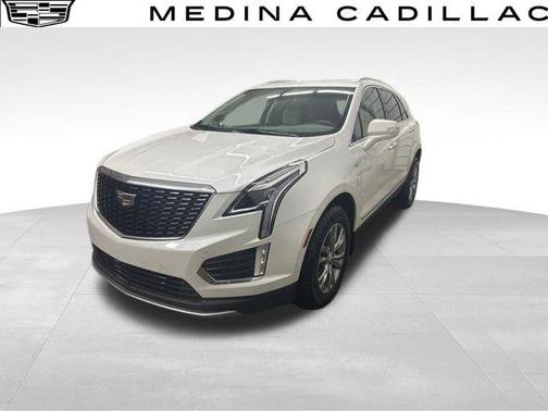 Crystal White Tri-Coat 2023 Cadillac XT5 Premium Luxury