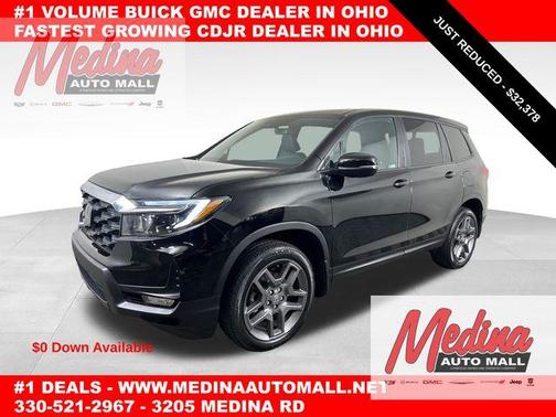 Crystal Black Pearl 2023 Honda Passport EX-L