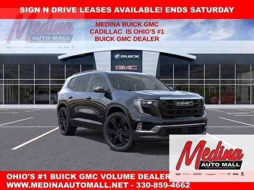 Ebony Twilight Metallic 2026 GMC Acadia Elevation