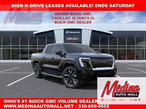 Onyx Black 2025 GMC Sierra EV Denali