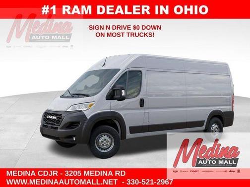 Bright White Clearcoat 2026 RAM ProMaster 2500 High Roof