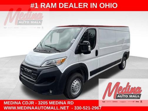 Bright White Clearcoat 2026 RAM ProMaster 2500 High Roof