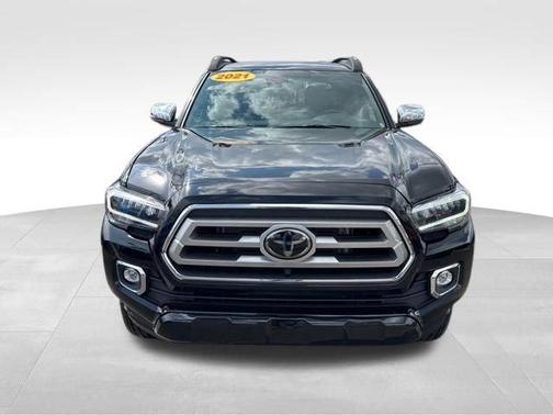 Midnight Black Metallic 2021 Toyota Tacoma Limited