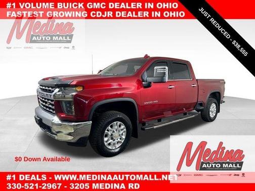 Cherry Red Tintcoat 2021 Chevrolet Silverado 3500 LTZ