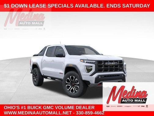 Summit White 2026 GMC Canyon AT4