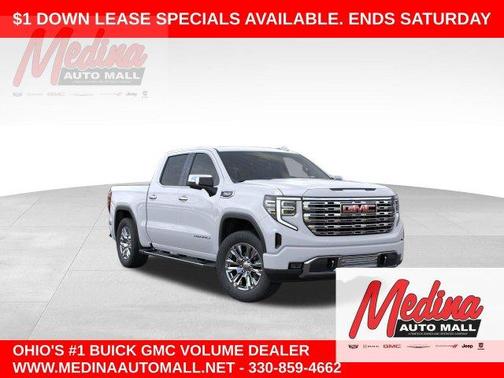 Glacier White 2026 GMC Sierra 1500 Denali