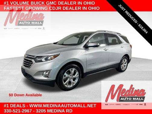 Silver Ice Metallic 2020 Chevrolet Equinox Premier w/1LZ