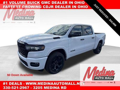 Bright White Clearcoat 2025 RAM 1500 Big Horn/Lone Star