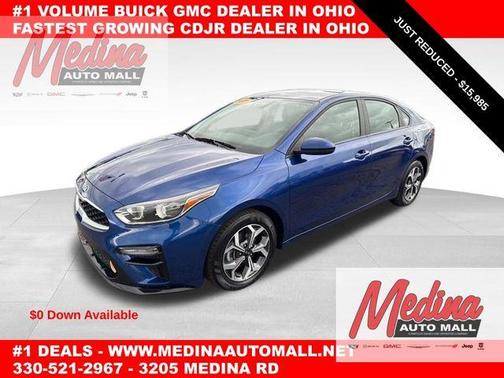 Deep Sea Blue 2021 Kia Forte LXS
