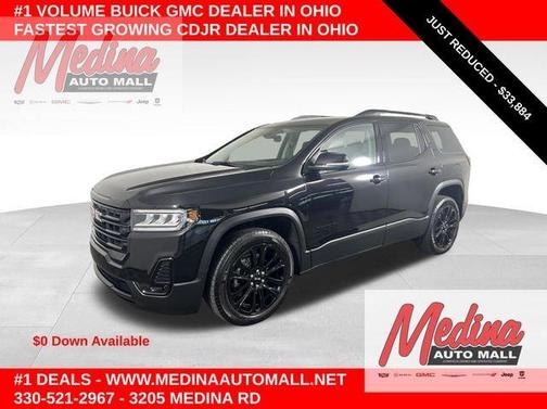 Ebony Twilight Metallic 2023 GMC Acadia SLT