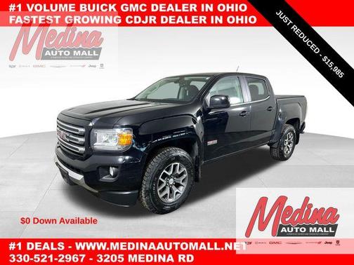 Onyx Black 2016 GMC Canyon SLE